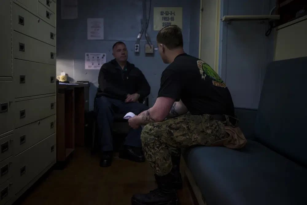 U.S. Navy deploys more chaplains for suicide prevention