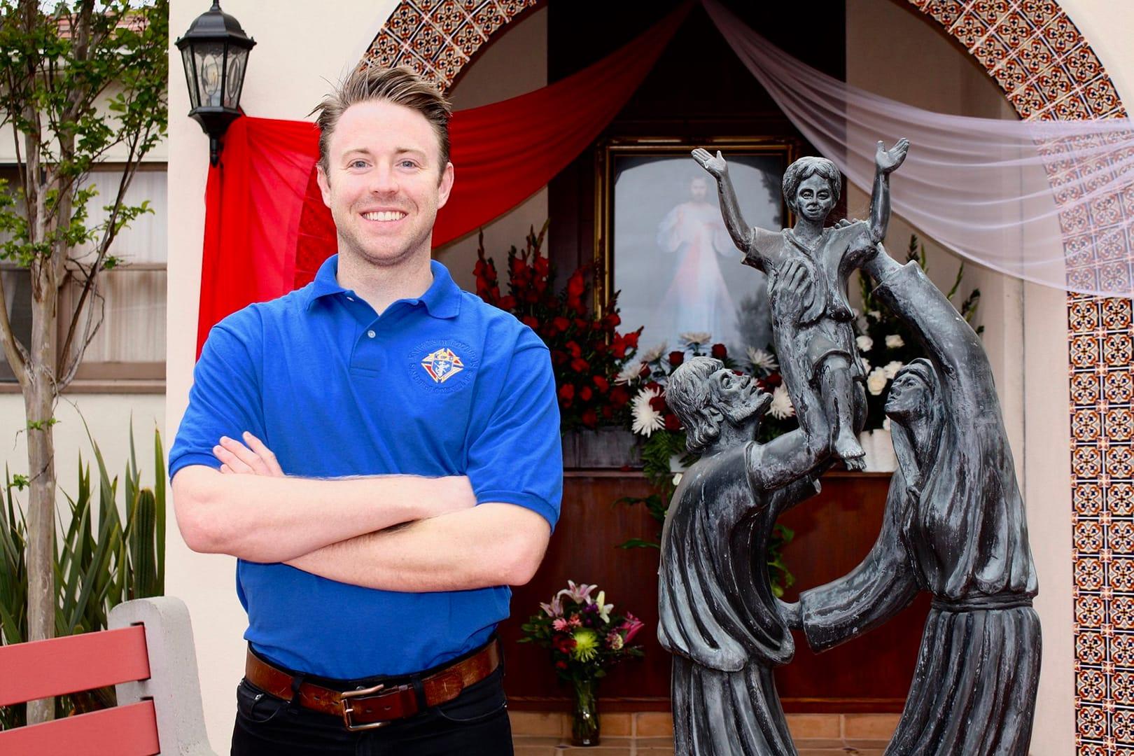 Knights’ young adult council leader brings new perspective