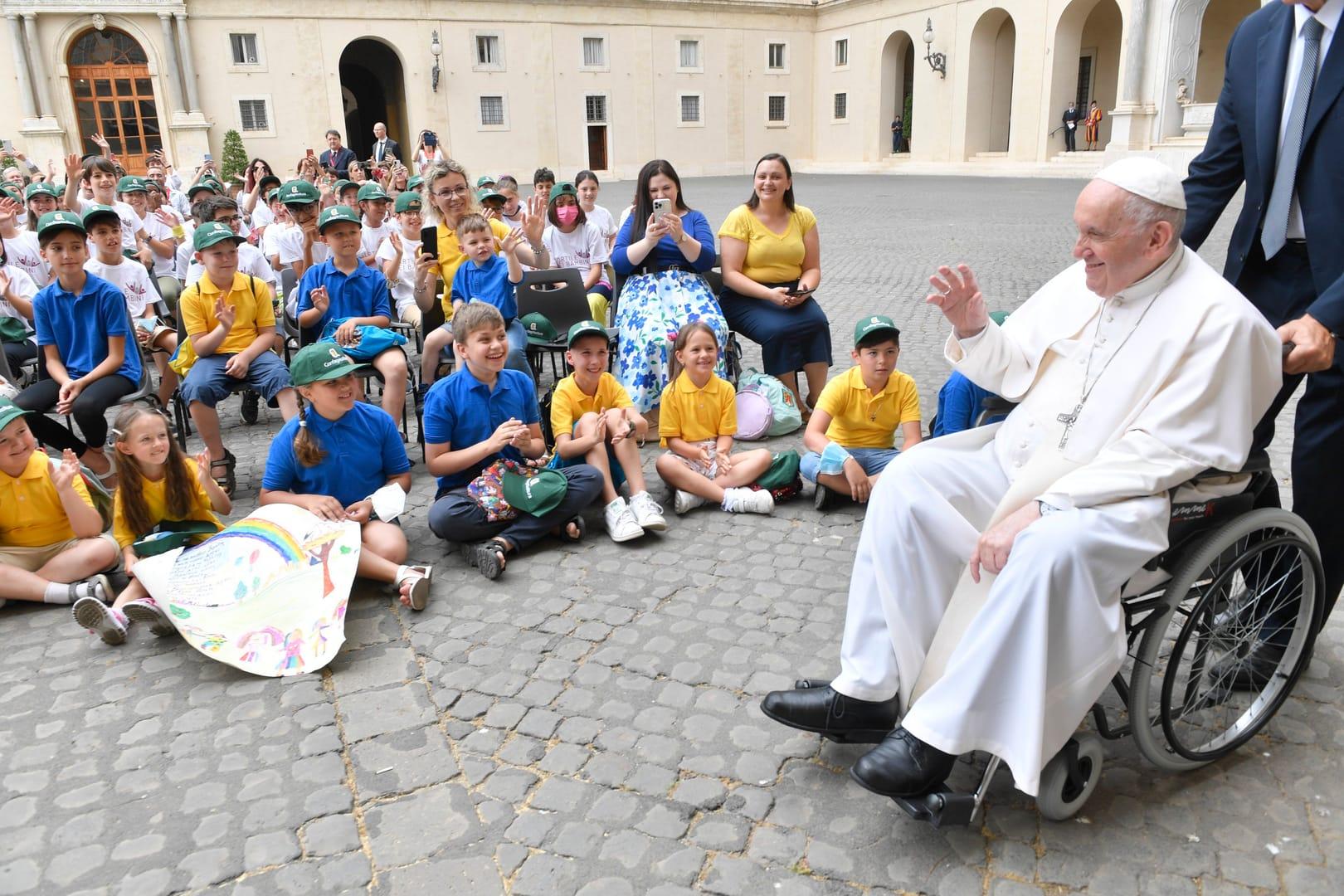 Holy See says Pope condemns war ‘initiated by Russia’