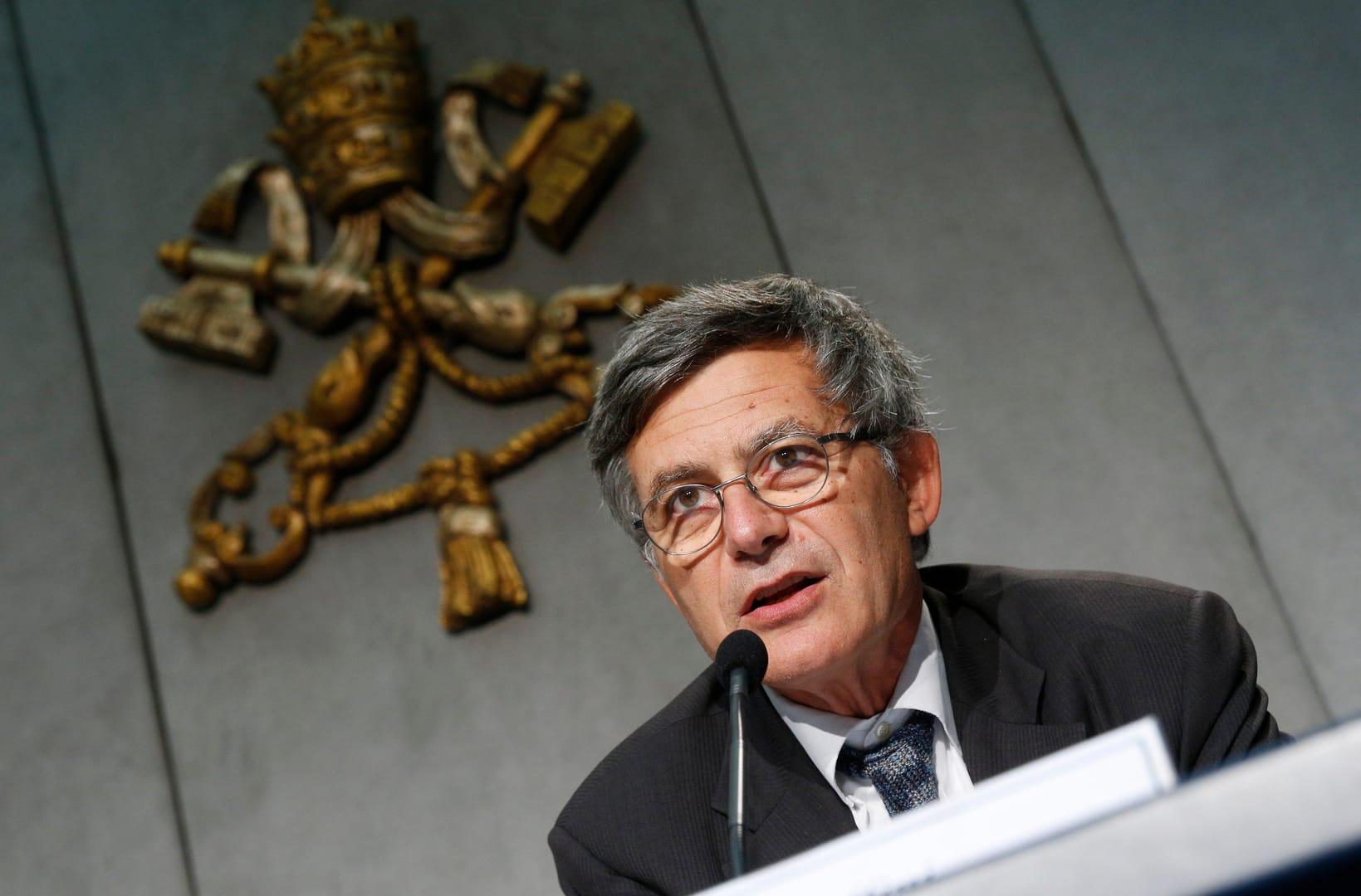 Vatican comms chief defends use of accused sexual abuser’s artwork