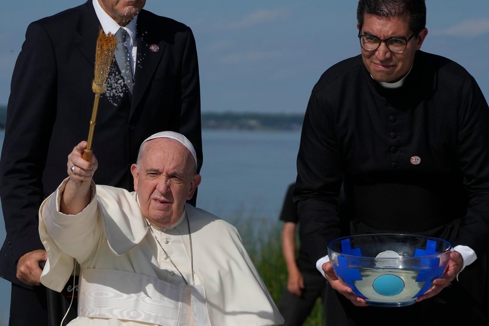 After grueling Canada trip, Pope acknowledges limits and hints of future resignation