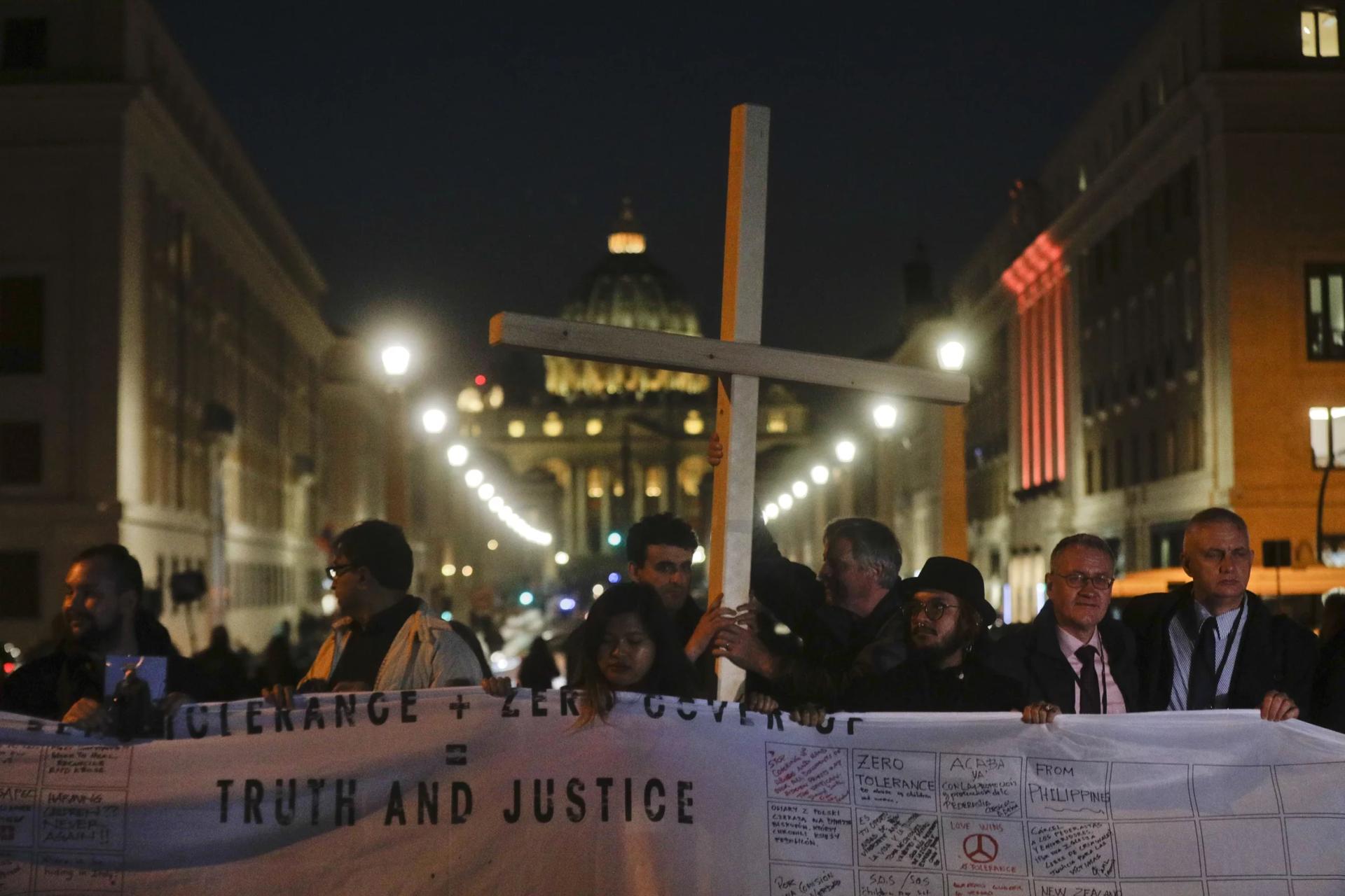 Long after pope’s abuse summit, victims still traumatized by the system meant to address their cases