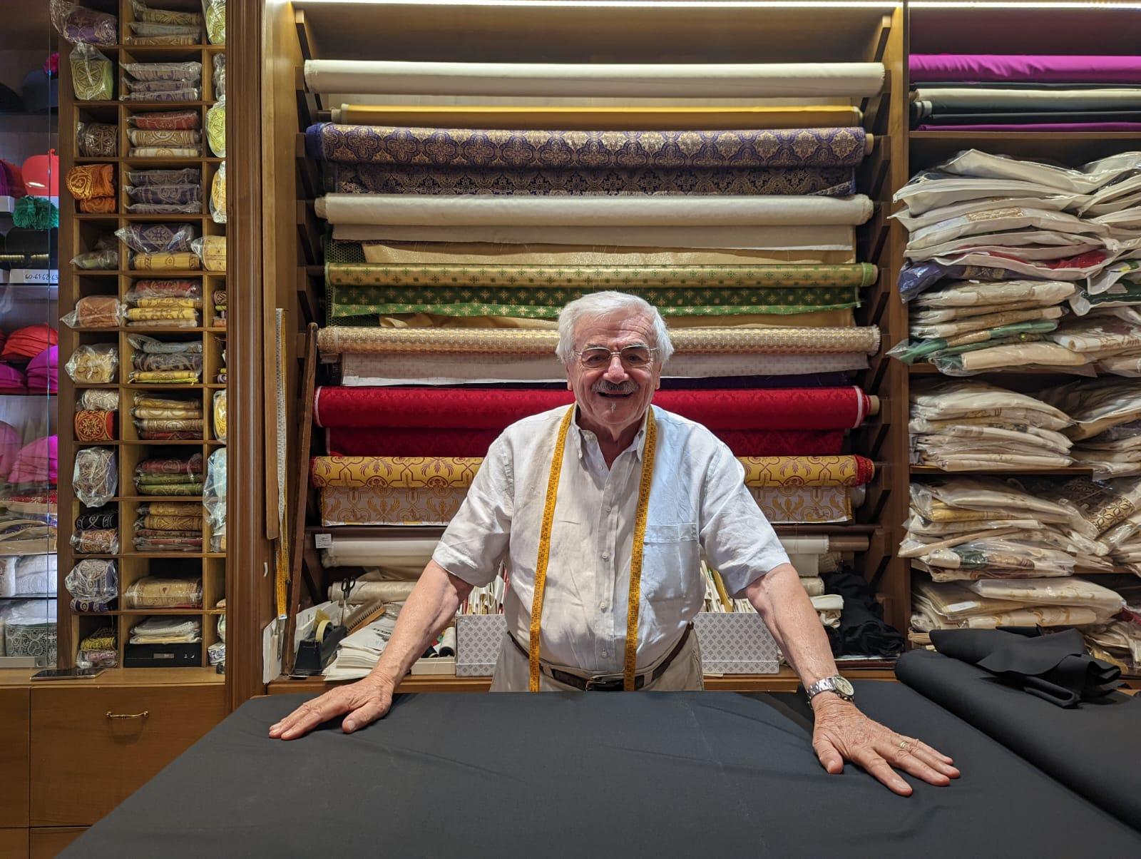 For tailor to popes and cardinals, a consistory is ‘fashion week’